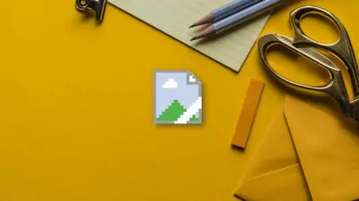 Fix Broken Captionless Images in Google Form