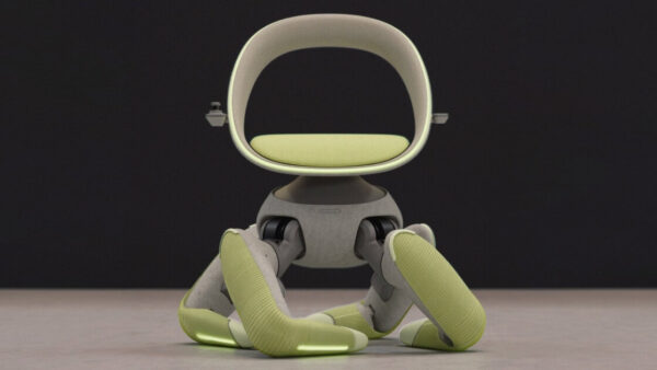Toyota Unveils “Walk Me” Autonomous Wheelchair with Foldable Tentacle Legs